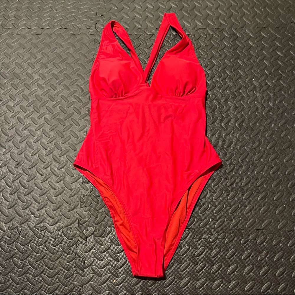 Cupshe Red One-Piece Swimsuit